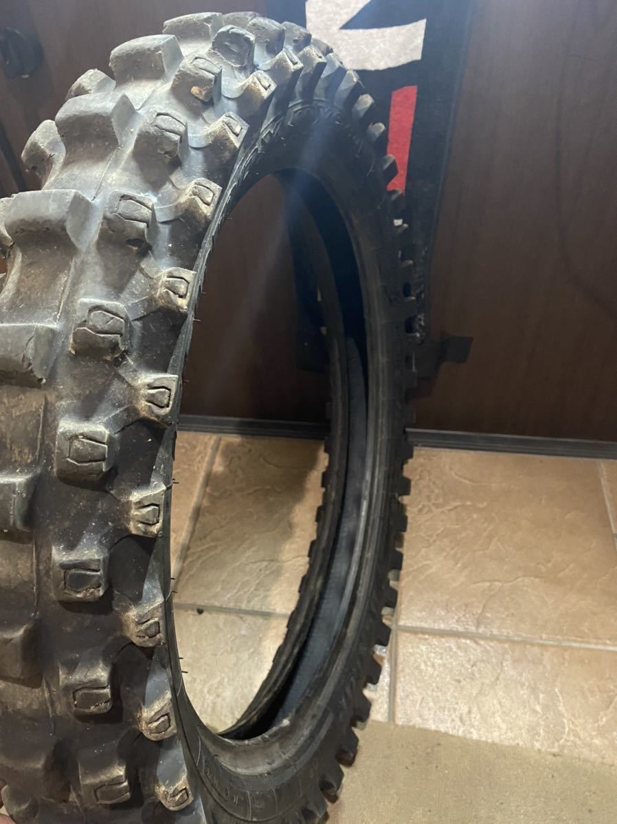 中古MCタイヤ 2020年製造 DUNLOP GEOMAX MX33 110/90-19 ダンロップ ジオマックス 110 90 19 0520 K2795_画像4