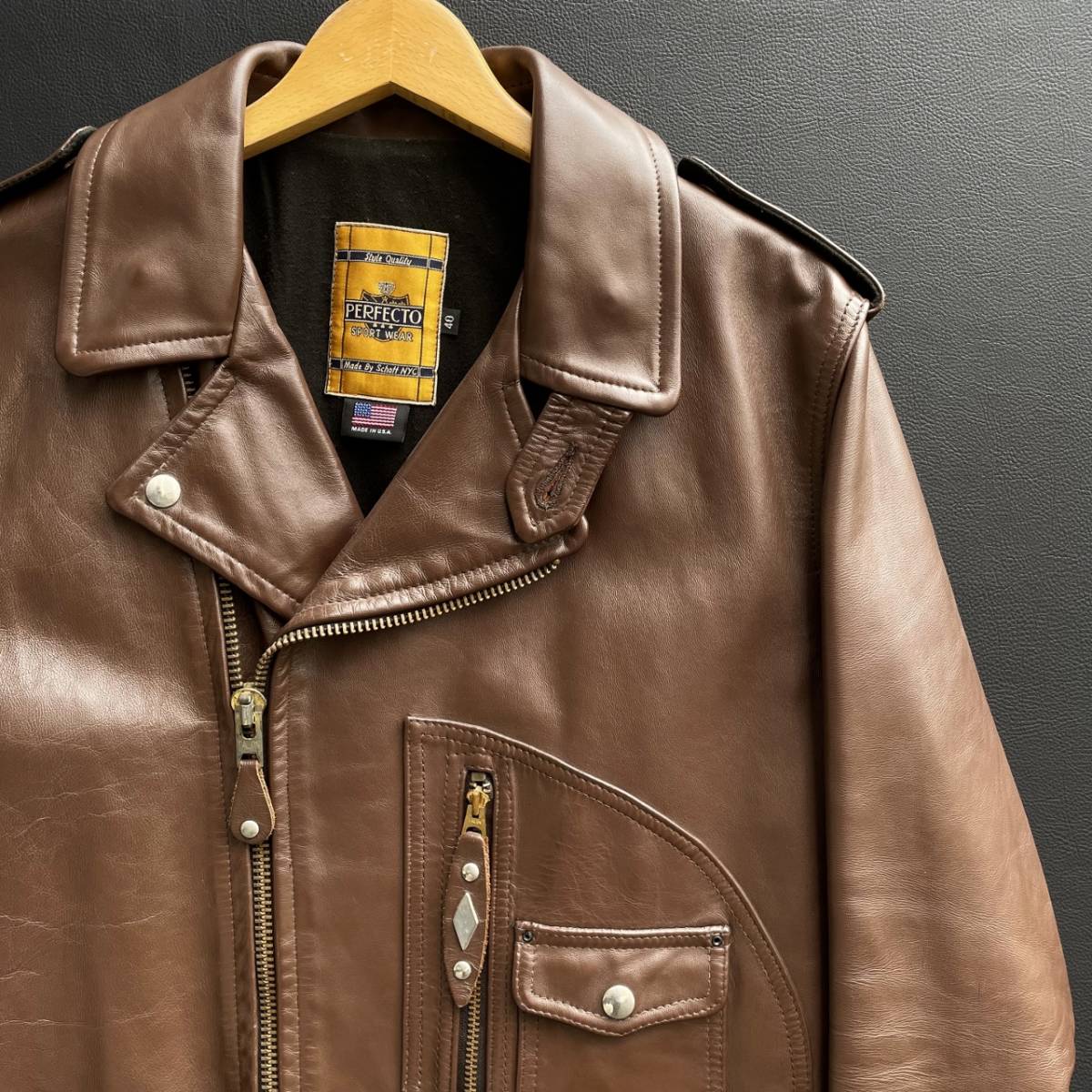Schott ショット RIDERS BECK MODEL ホースハイド ベックモデル 馬革