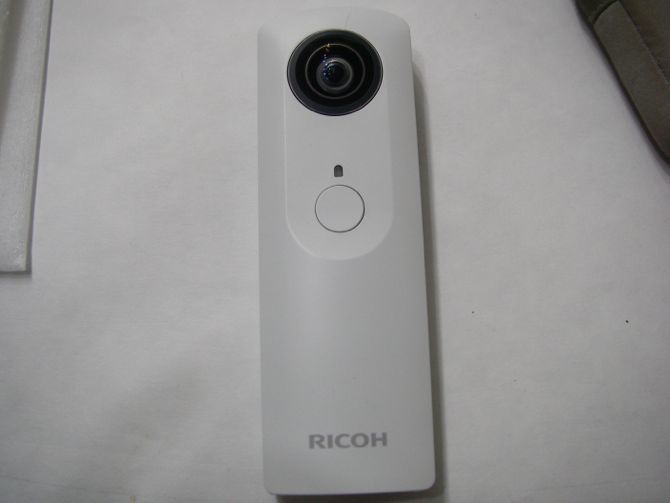 1789 RICOH Ricoh THETA m15 white all heaven lamp image photographing camera 