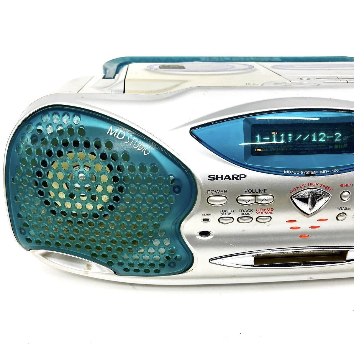 ♪CD/MD/テープ/プレイヤー(SHARP)♪ Yahoo!オークション - SHARP シャープ CDラジカセ MD STUDIO MD