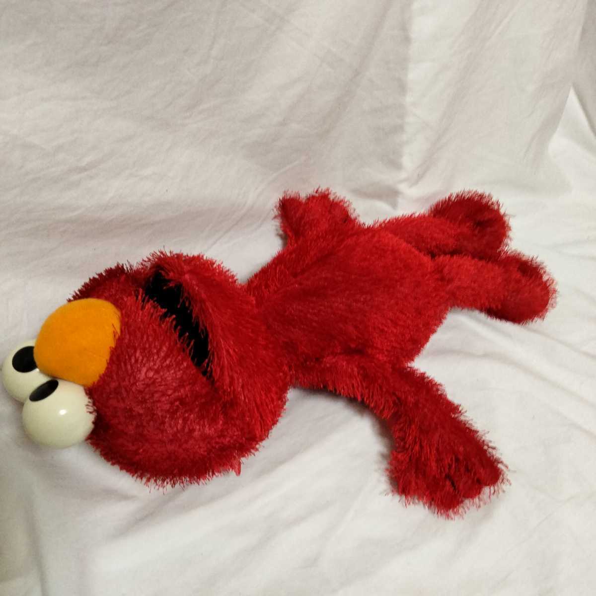  Elmo Sesame Street soft toy 40cm origin is rucksack shoulder cord none 221008