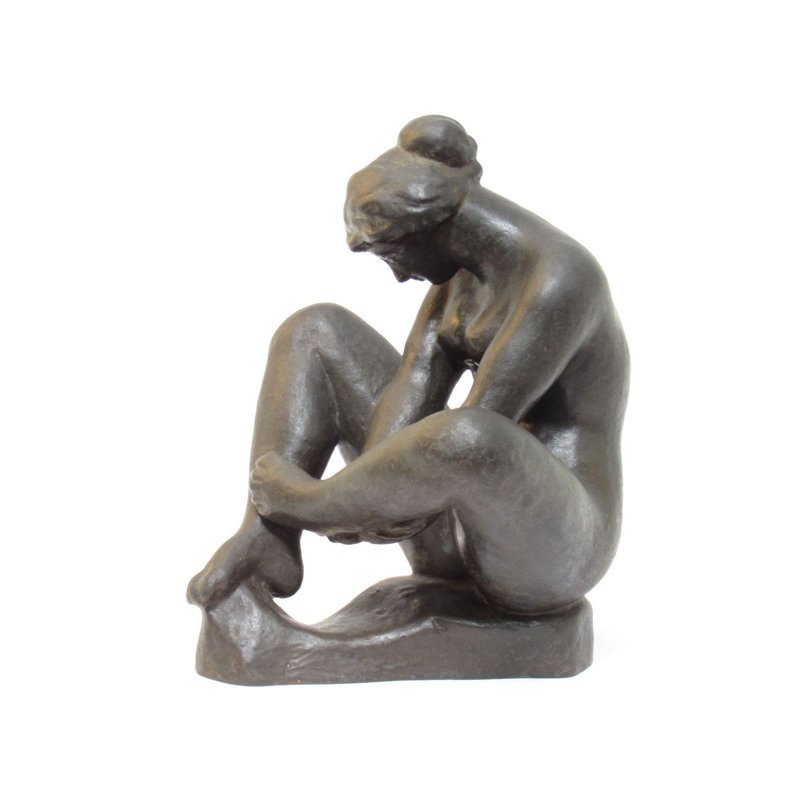 GINZA絵画館】マイヨール ブロンズ彫刻像・裸婦(棘) ・彫刻の GINZA絵画館】マイヨール ブロンズ彫刻像・裸婦(棘) ・彫刻の