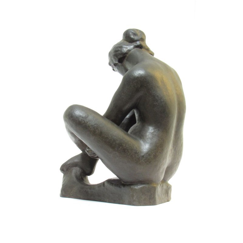 GINZA絵画館】マイヨール ブロンズ彫刻像・裸婦(棘) ・彫刻の GINZA絵画館】マイヨール ブロンズ彫刻像・裸婦(棘) ・彫刻の