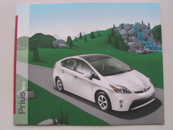  Toyota Prius 2012-2014 year of model USA catalog 