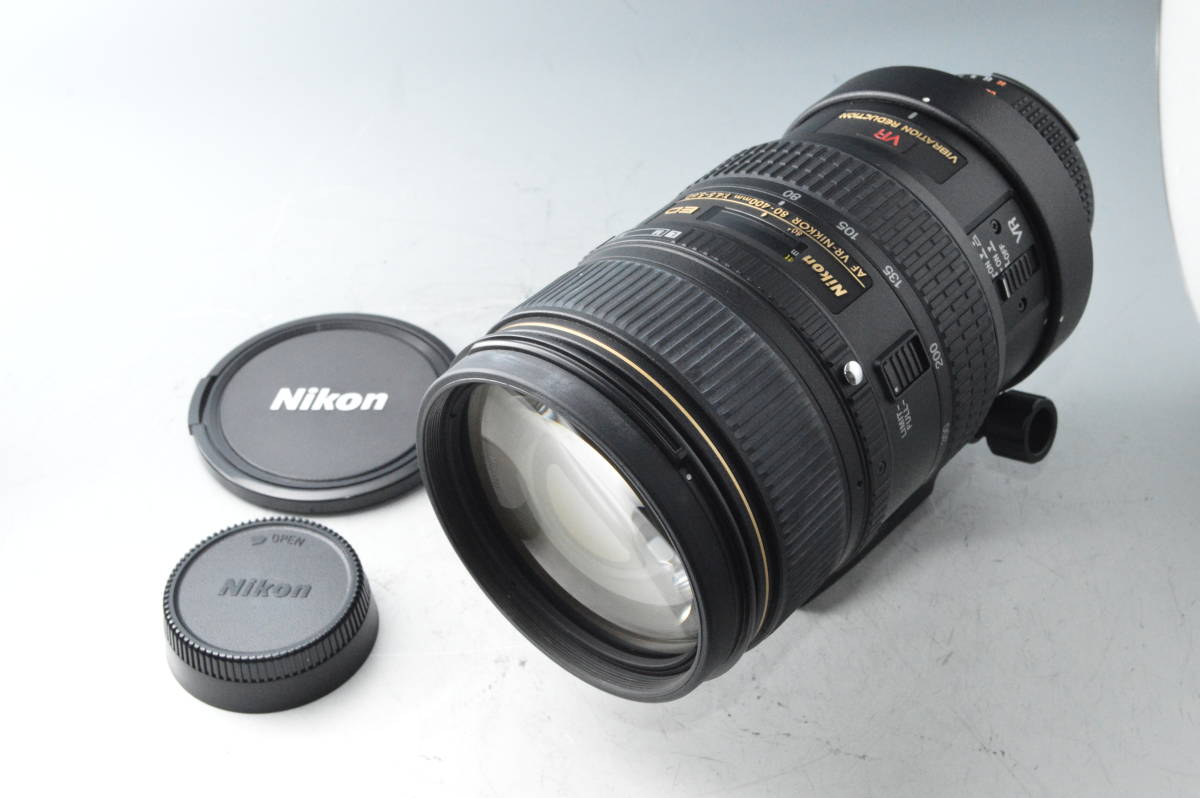 8657【外観美品】 Nikon ニコン AF VR Zoom-Nikkor 80-400mm F4.5-5.6D