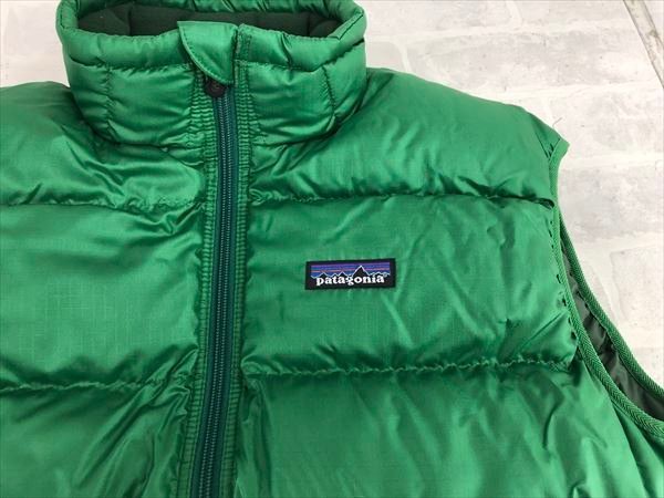 Patagonia Patagonia tag attaching down vest 84631F6 green SIZE:S MH632022101808