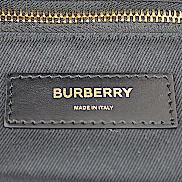 バーバリー BURBERRY モノグラム キャンバス PVC ブラウン 茶 ブラック 黒 ベルトバッグ ショルダーバッグ メンズ 8021101_画像8