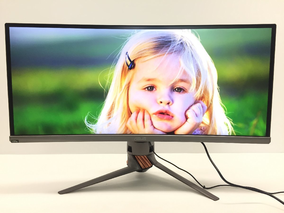 Yahoo!オークション - 美品♪ASUS エイスース ROG SWIFT PG348...