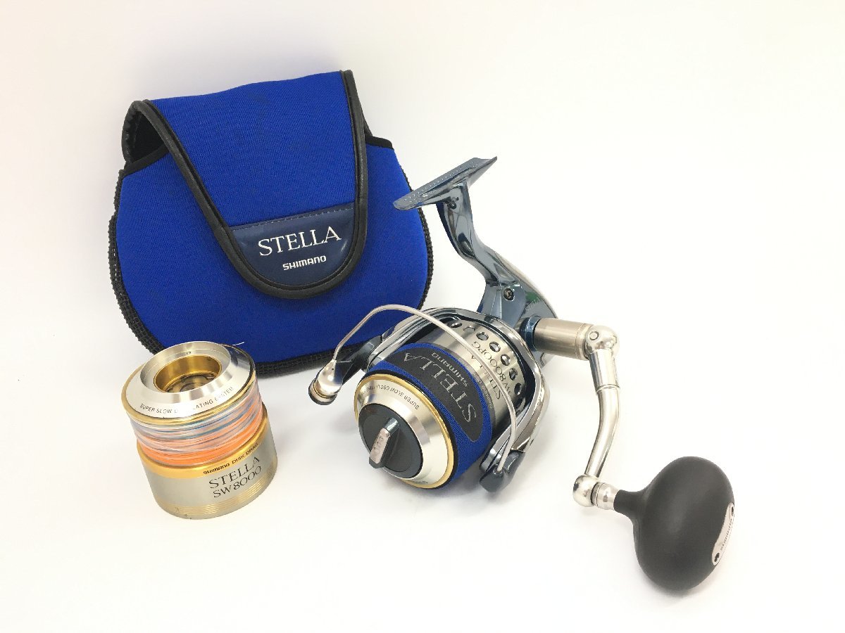 注目のブランド 名器01ステラsw8000 sw6000スプール付きshimano stella