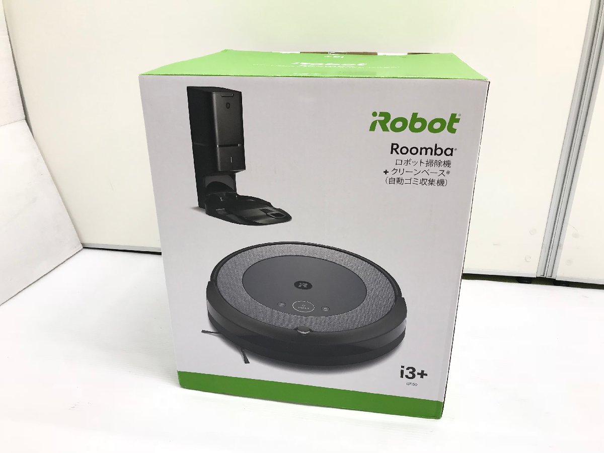 未使用品 iRobot アイロボット Roomb ルンバ i3+ ロボット掃除機+