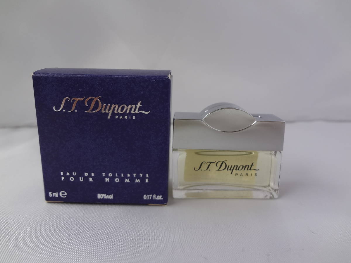 S.T. Dupont　エステーデュポン　プールオム　オーデトワレ　5ml　フランス製　香水_画像1