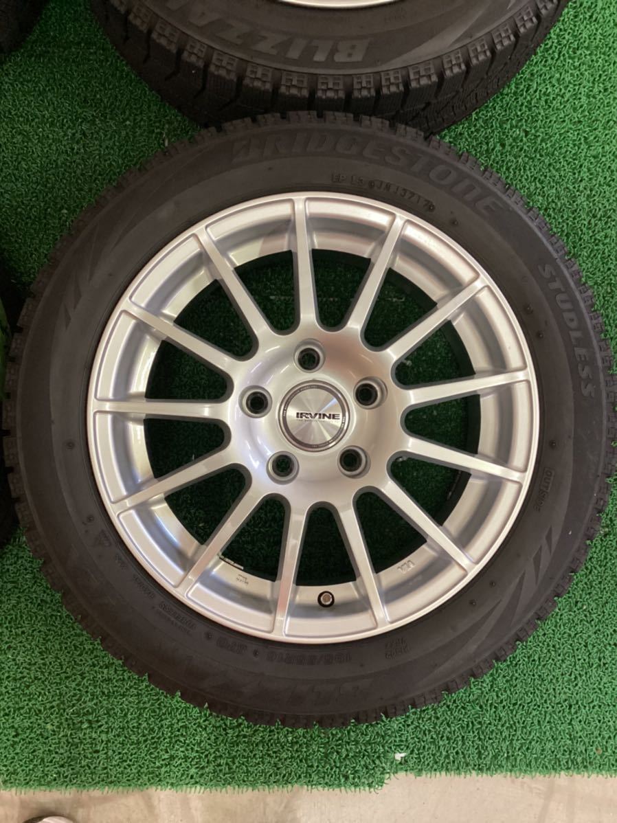 スタッドレス BMW 1シリーズ 社外アルミセット16x7J+40 120-5H中古品4本_画像4