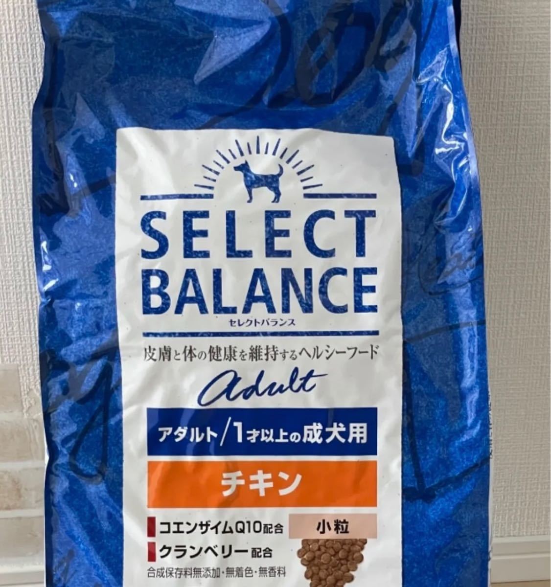 店内全品対象 セレクトバランス チキン アダルト 成犬 7kg 小粒
