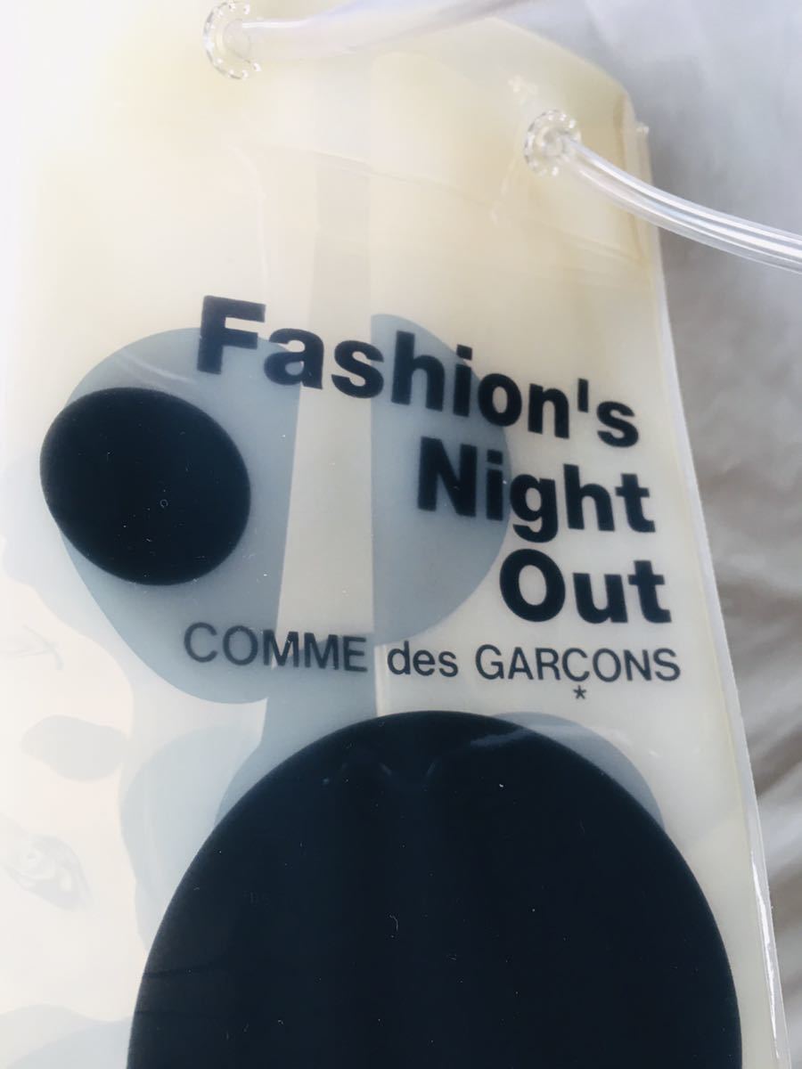 【★新品★非売品★希少★送料無料！】コムデギャルソン Fashion's Night Out ドット ベージュ ワインボトル ドリンク 小物 ハンド バッグ_画像2