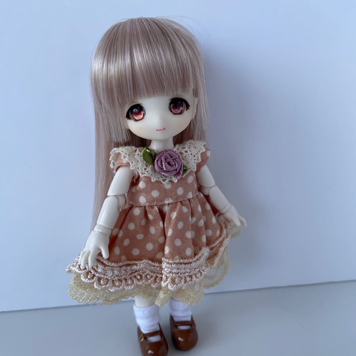 ドルチェ ミニスウィーツドール スノーバニラ あまむす オビツ11 ドルチェ ミニスウィーツドール スノーバニラ あまむす オビツ11