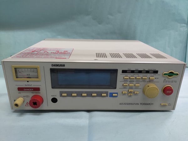 KIKUSUI 菊水電子工業 DC耐電圧/絶縁抵抗試験器 TOS9201 ② | www.crf