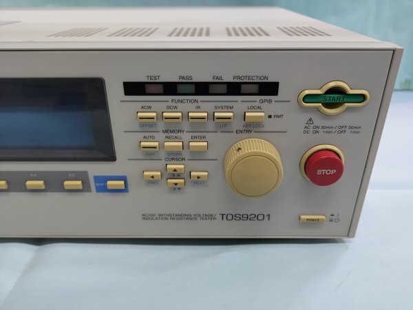 KIKUSUI 菊水電子工業 DC耐電圧/絶縁抵抗試験器 TOS9201 ② | www.crf