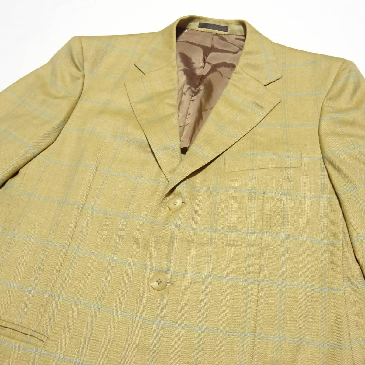 BURBERRY LONDON テーラードジャケット シングル 三つボタン ツイード