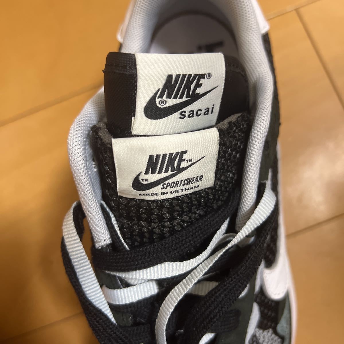 ナイキ × サカイ ヴェイパーワッフル NIKE VAPORWAFFLE SACAI black