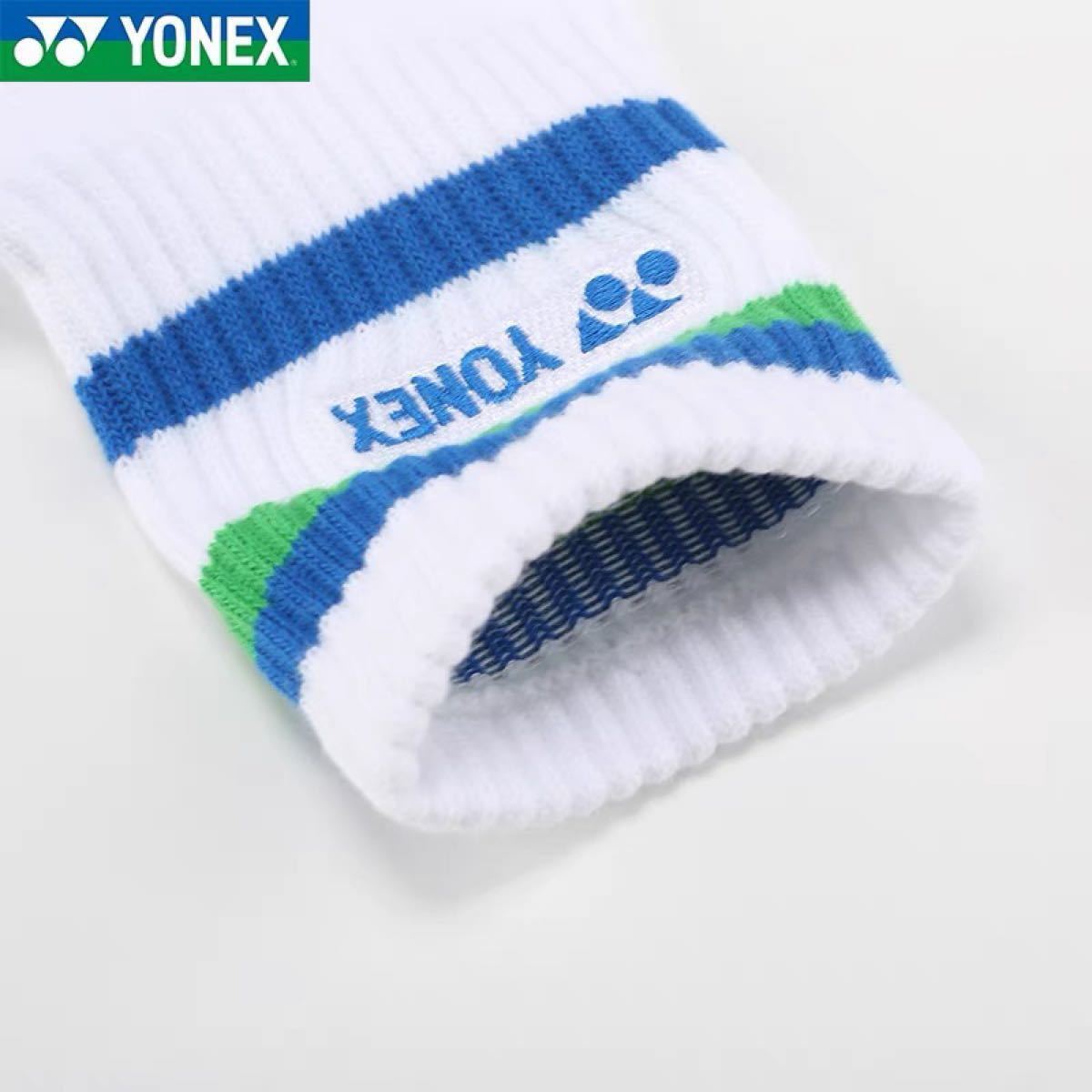 YONEX　スポーツソックス　75周年記念　25~28cm  3足　海外版　MADE IN CHINA 