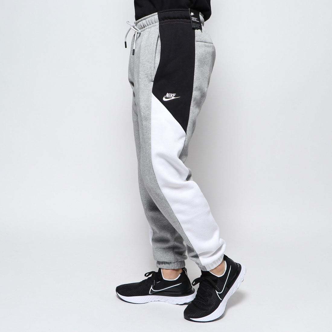 新着 Yahoo!オークション - NIKE SWOOSH BB クルー パンツ グレー ナイキ