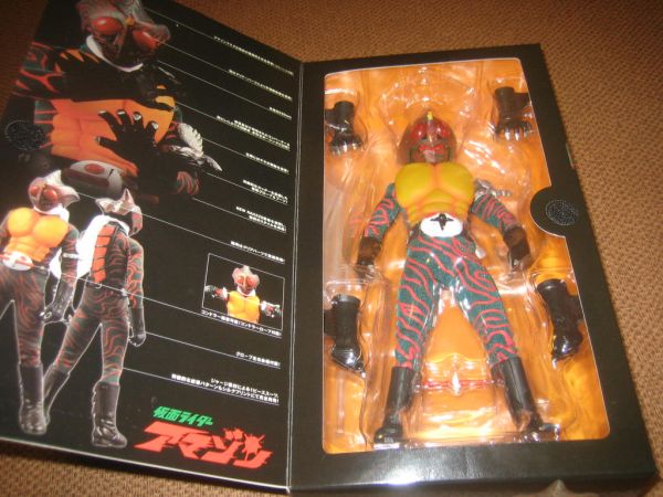 *Real Action Heroes Kamen Rider Amazon RAH rare beautiful goods *