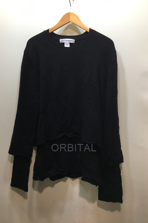 経堂) COMMEdesGARCONS SHIRT コムデギャルソンシャツ レイヤード