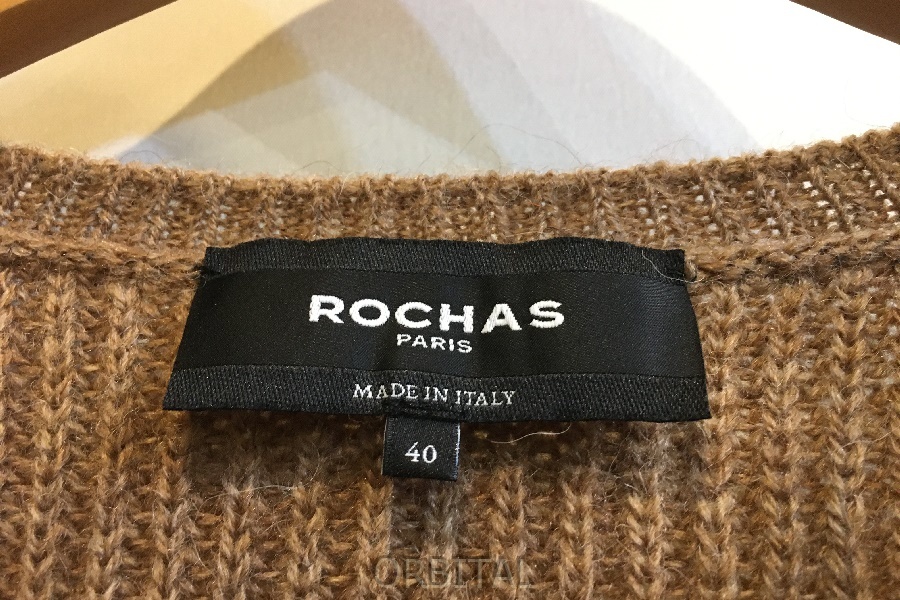 大特価人気 ROCHAS - ROCHAS モヘヤリボンニットの通販 by Jelly