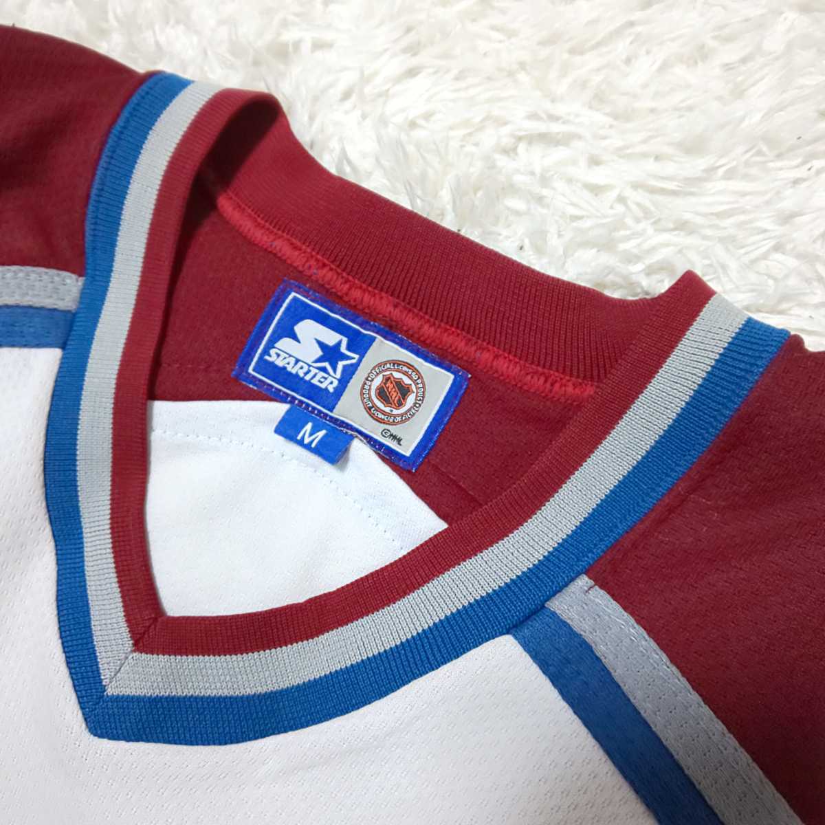 極美品】STARTER NHL Colorado Avalanche スターター アバランチ 極美品】STARTER NHL Colorado Avalanche スターター アバランチ