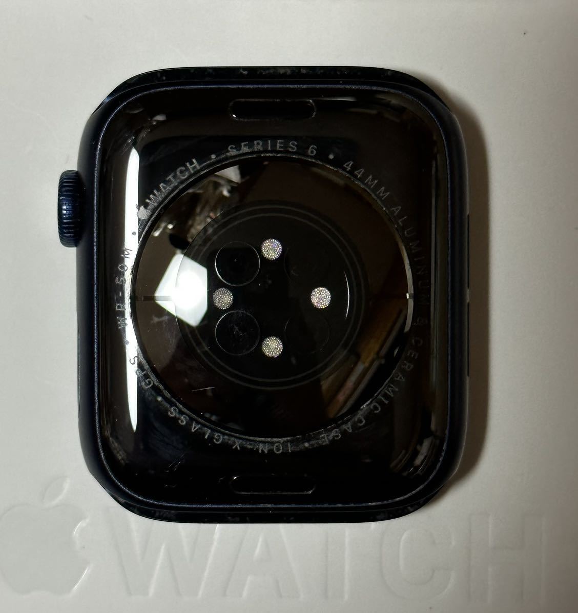 【中古】Apple Watch Series 6 44mm GPSモデル アルミニウム ブルー 本体のみ 箱あり A2292_画像3