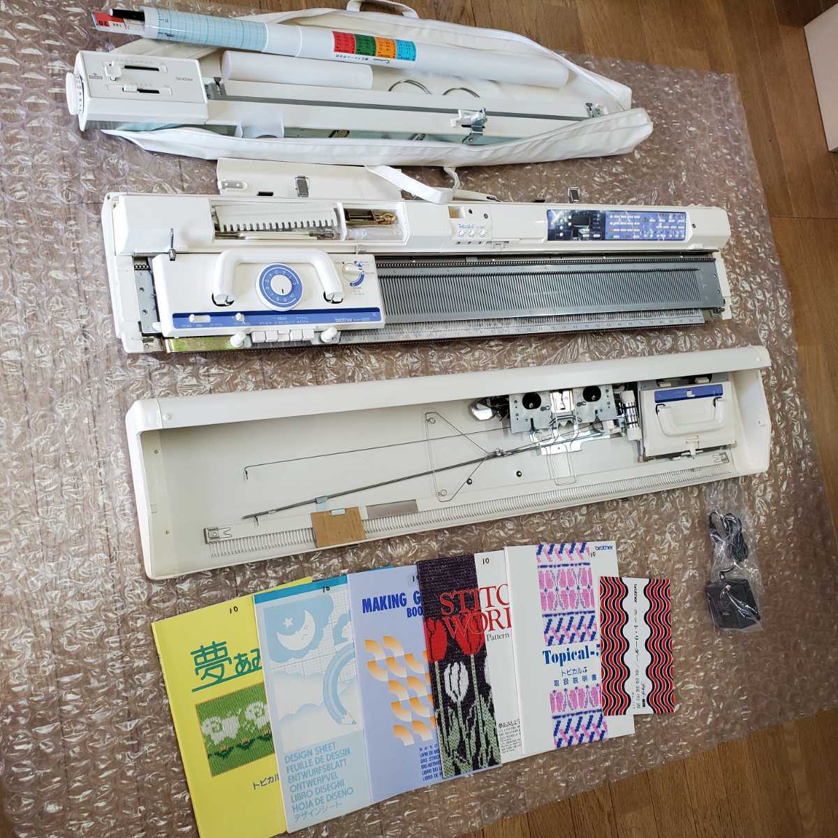 編機、ブラザー電子編機トピカル5 KH-965&KL-117!新品に近い!