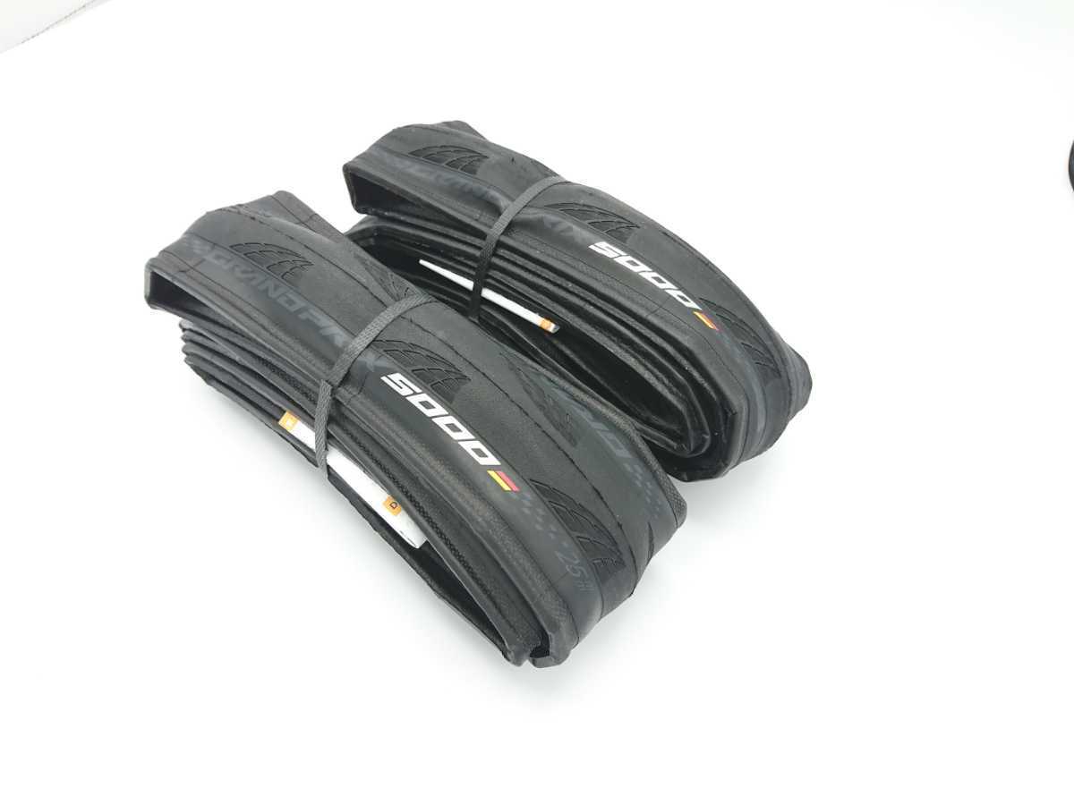 コンチネンタルGP5000 クリンチャー 700×25C 2本セット チューブ Race28 仏式42mm _画像4