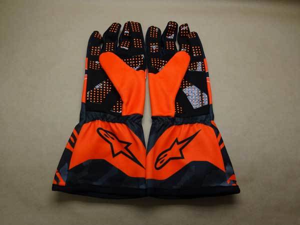 アルパインスターズ新品特価！！■ レーシングカートグローブ TECH-1 K RACE V2 GLOVE■CAMO オレンジ alpinestars_画像2