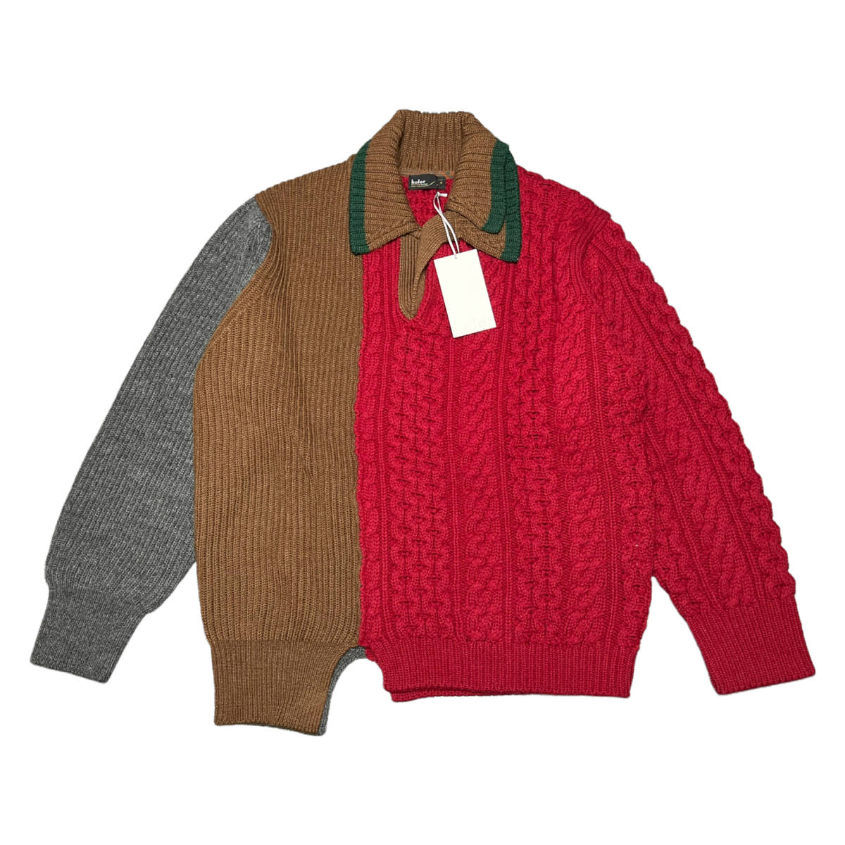 Yahoo!オークション - 47/24)未使用 KOLOR 22AW ニット size 5 Yahoo!オークション - 47/24)未使用 KOLOR 22AW ニット size 5