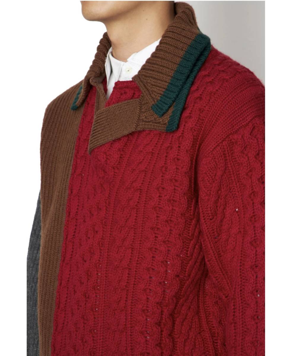 Yahoo!オークション - 47/24)未使用 KOLOR 22AW ニット size 5 Yahoo!オークション - 47/24)未使用 KOLOR 22AW ニット size 5
