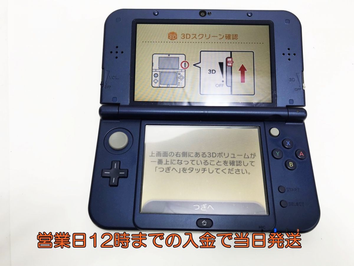 人気のクリスマスアイテムがいっぱい！ Newニンテンドー3DS LL メタリックブルー 美品 動作確認済 QA2036 