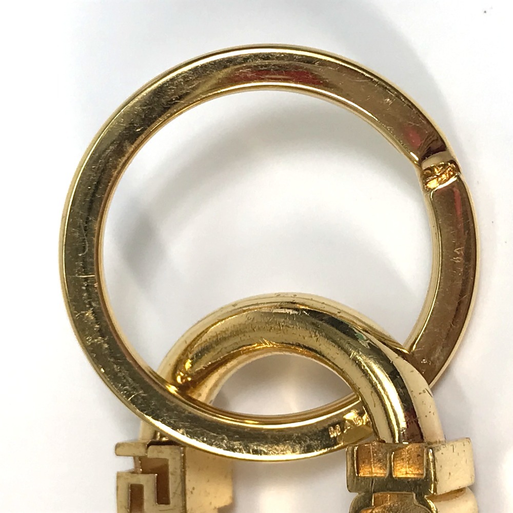 VERSACE Versace g Recaro go key chain small articles key holder metal Gold lady's [ used ]