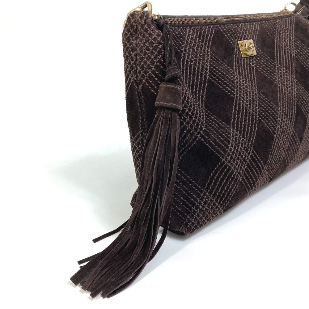 CHANEL シャネル CC ココマーク ワイルドステッチ 肩掛け ショルダー