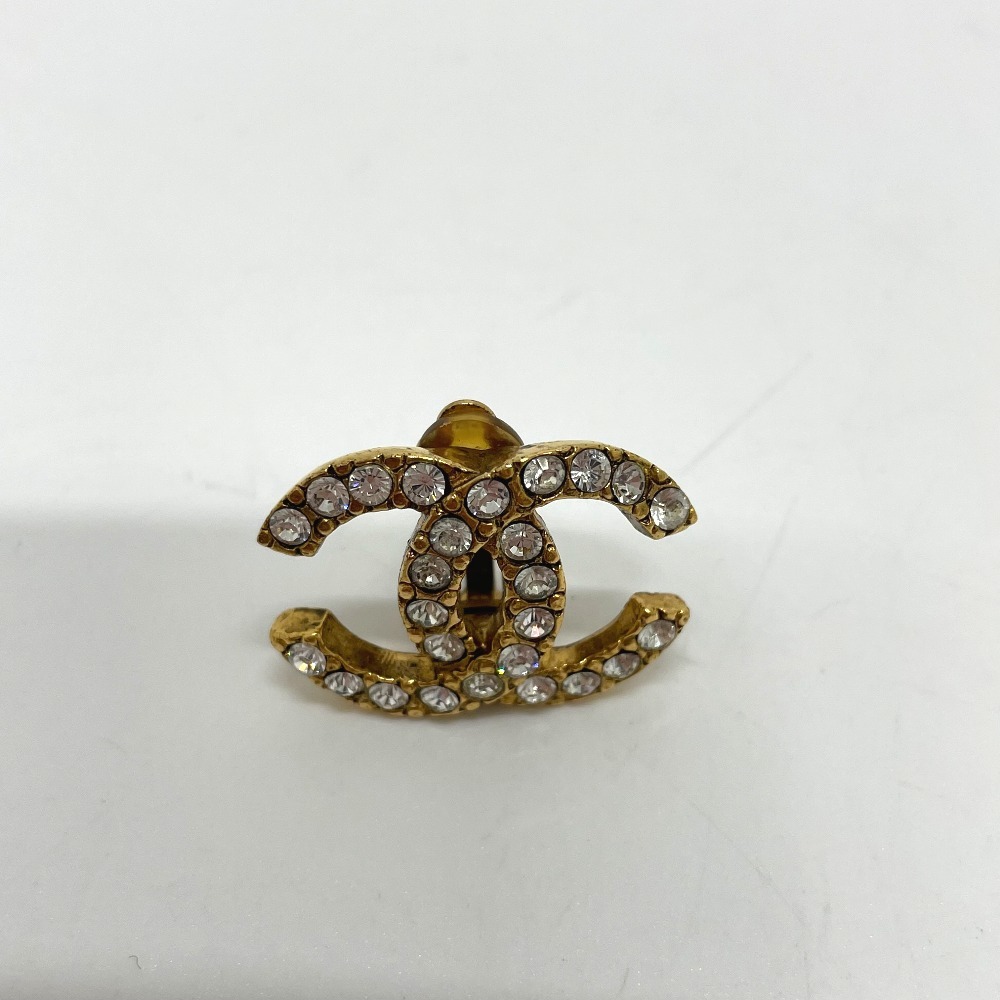 CHANEL シャネル CC ココマーク ラインストーン 02A/アクセサリー