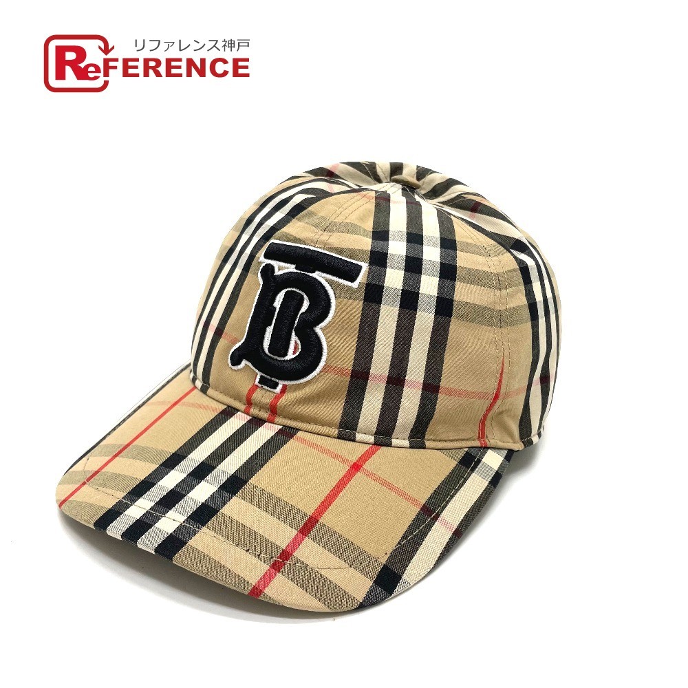 BURBERRY バーバリー 8017283 ヴィンテージチェック TBロゴ 帽子