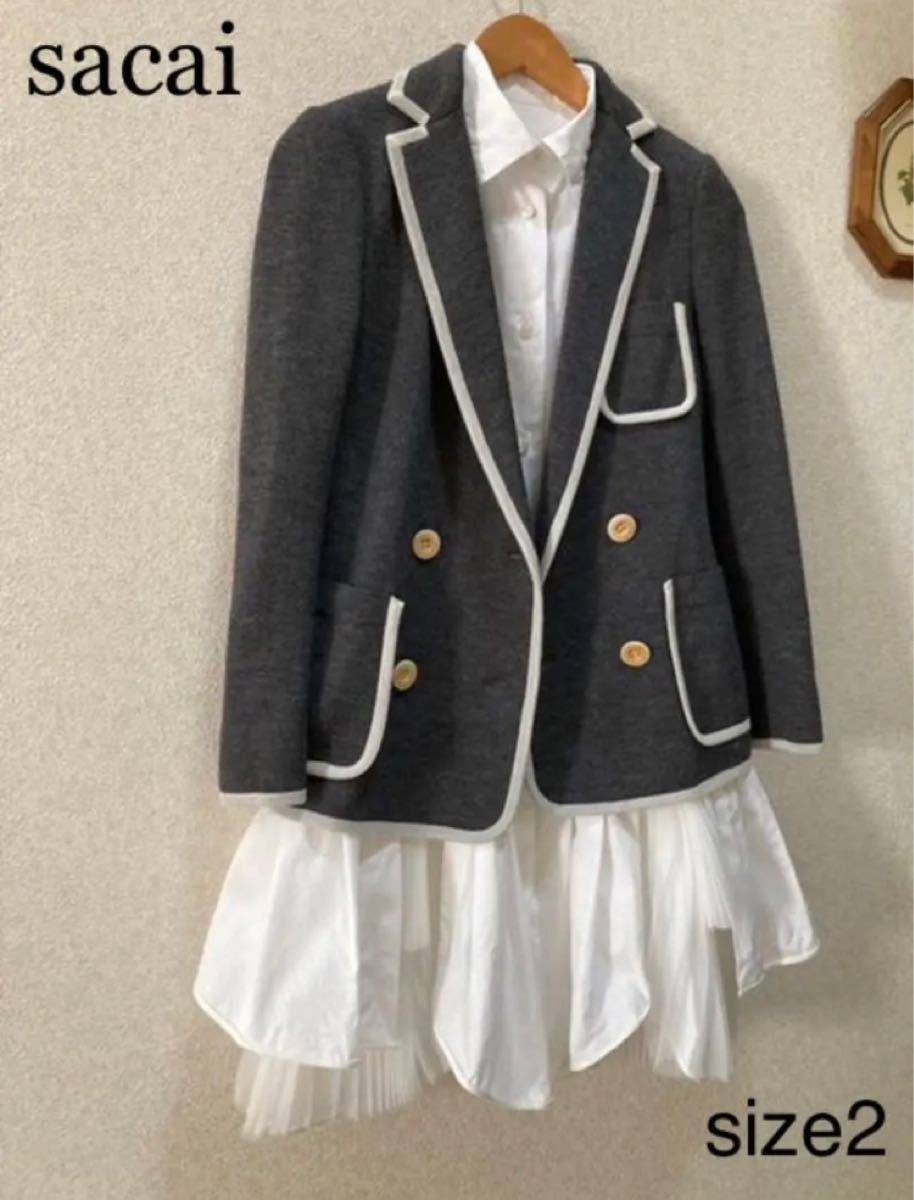 希少 sacai ドッキングジャケット セットアップ - ruizvillandiego.com