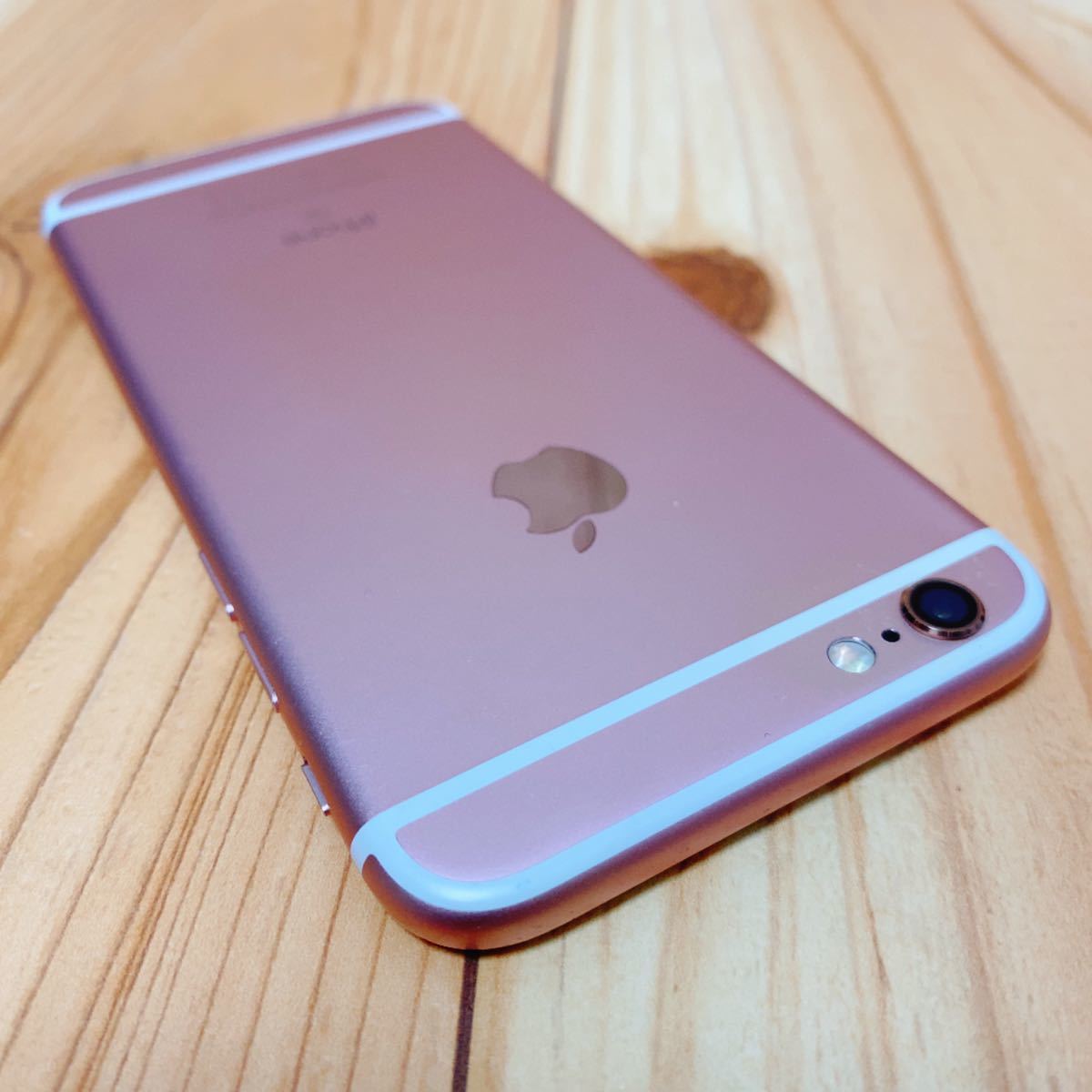 SIMフリー 本体 iPhone 6s 64 GB 113 ローズゴールド 電池交換済_画像5