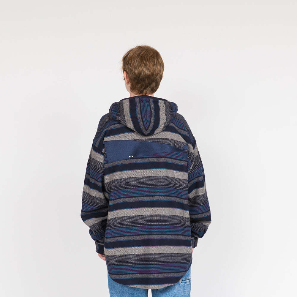 格安新品 希少 新品本物 MULE HOODED LS SHIRT CACHALOT ムール