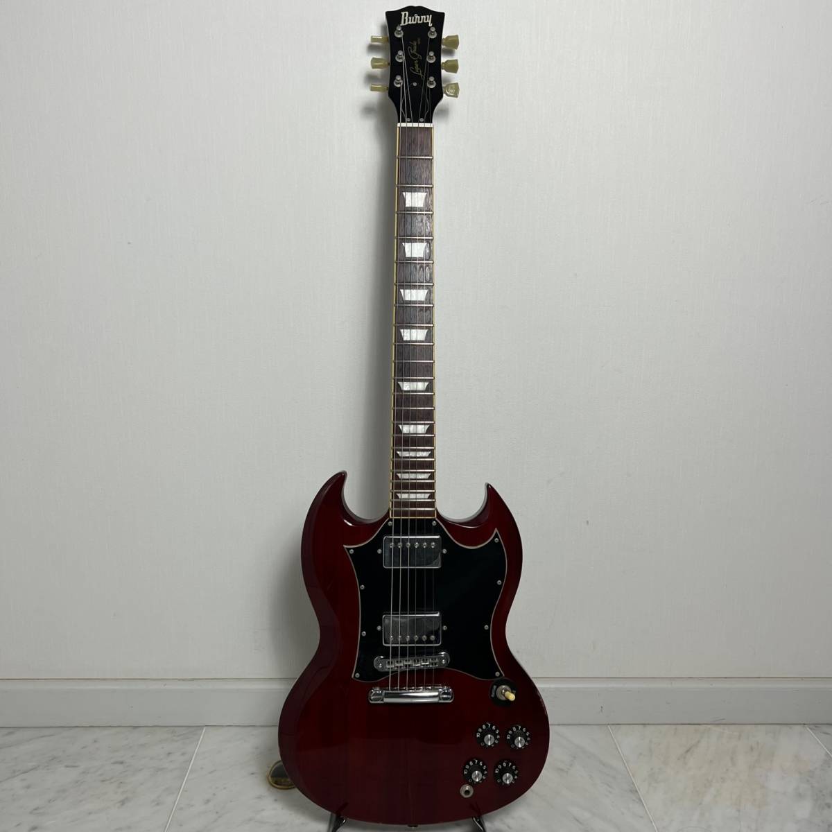 Yahoo!オークション - Burny バーニー SG RSG-50 '69 Cherry Red Yahoo!オークション - Burny バーニー SG RSG-50 '69 Cherry Red