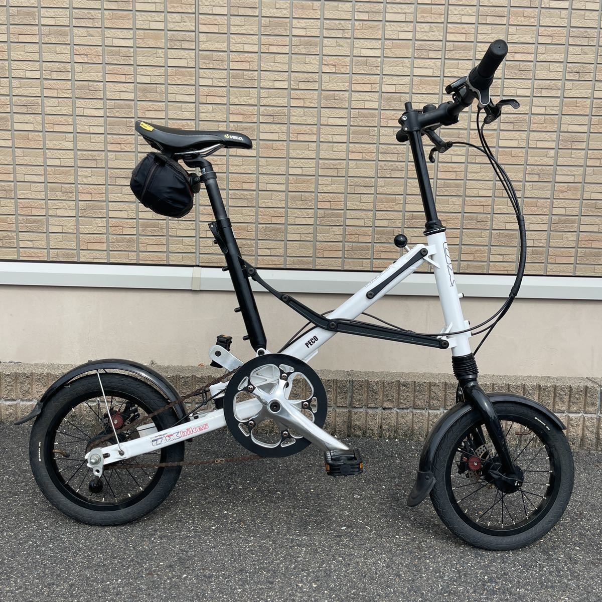 Yahoo!オークション - OX PECO OX-FB03 折りたたみ自転車 14イン...