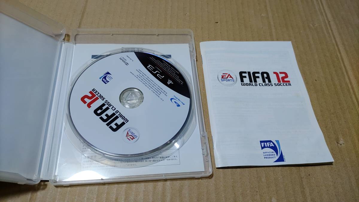 FIFA 12 world Class soccer PlayStation 3