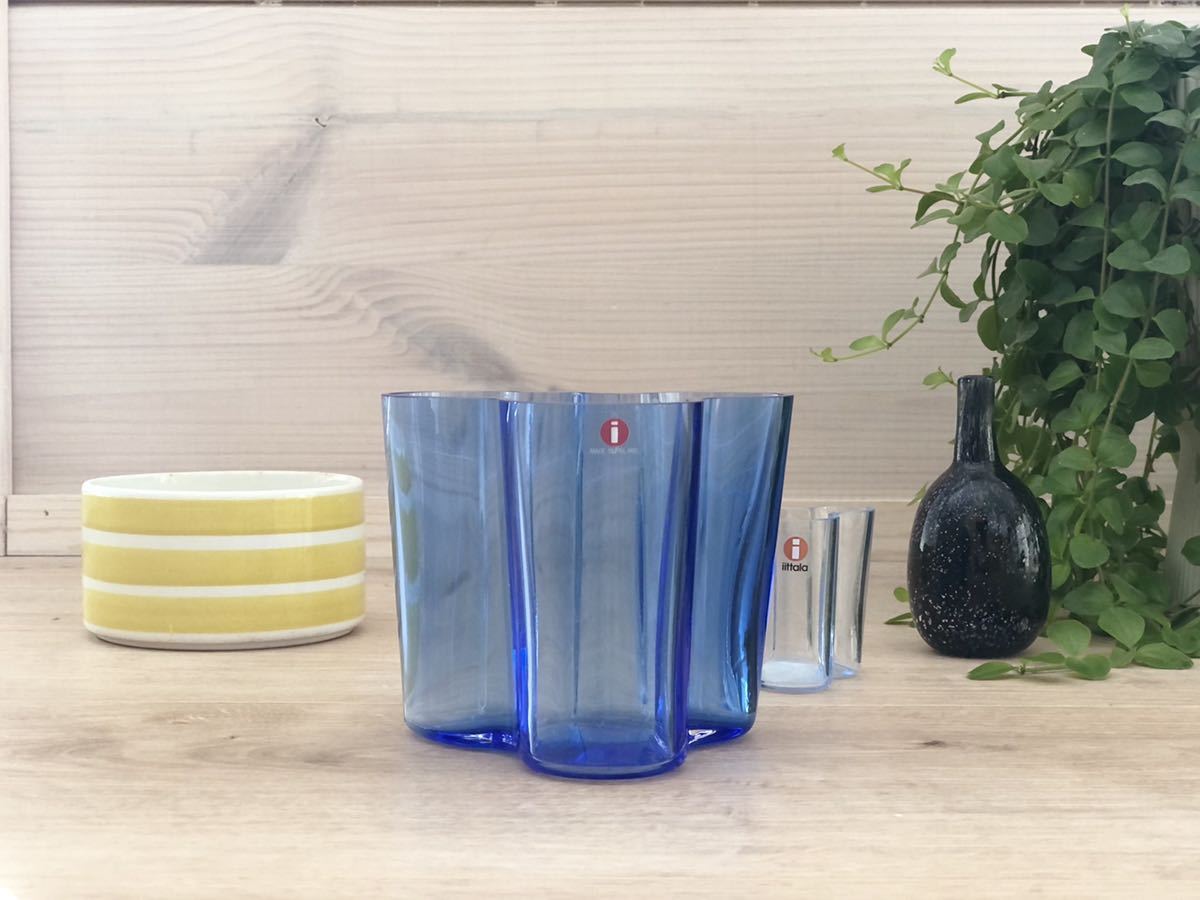 定番の中古商品 イッタラ iittala AALTO VASE アアルトベース ライト