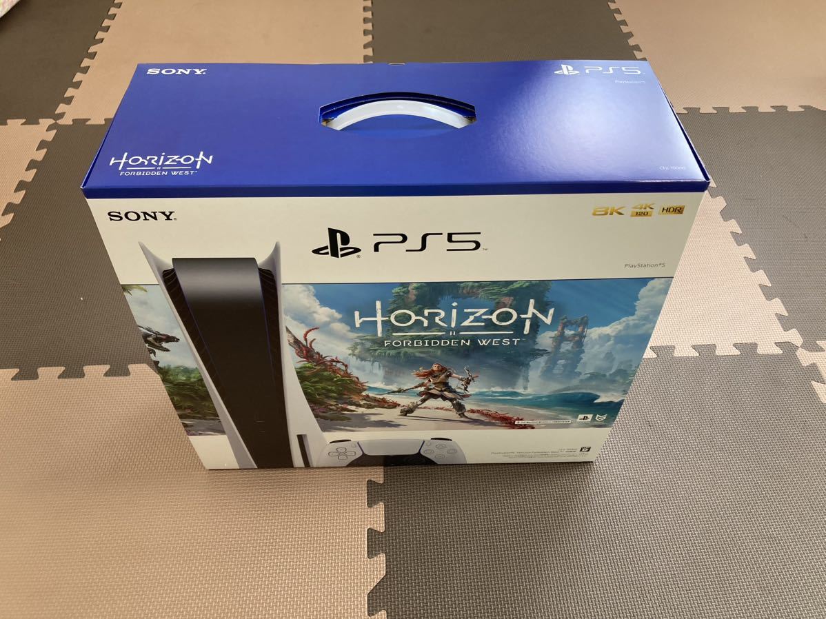 【3年延長保証＋２年物損保証】PS5 PlayStation5　本体新品 Horizon Forbidden West　同梱版 CFIJ-10000 ホライゾン ディスクドライブ