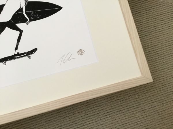 新入荷! Matthew Allen　マシューアレン　Surfing Art Print Dogtown_画像2