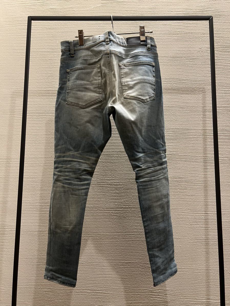 AMIRI アミリ MX1 バンダナ スタッズ スキニーデニムパンツ 30 | www